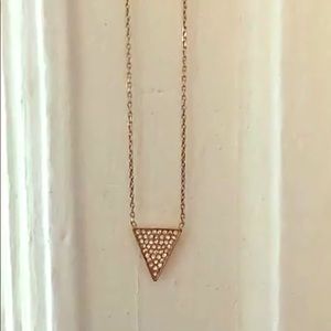 Michael Kors Gold Crystal Pendant